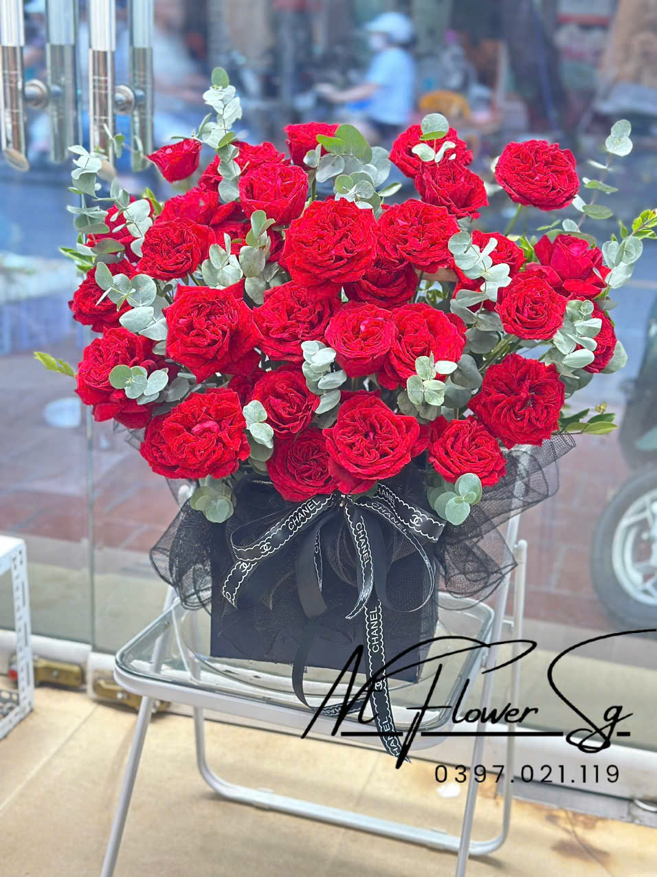 Lẵng hoa khai trương 07