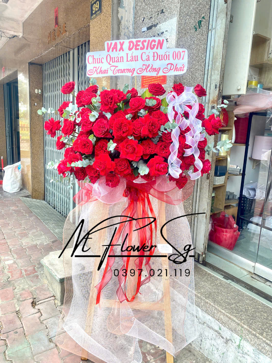 Kệ hoa khai trương 026