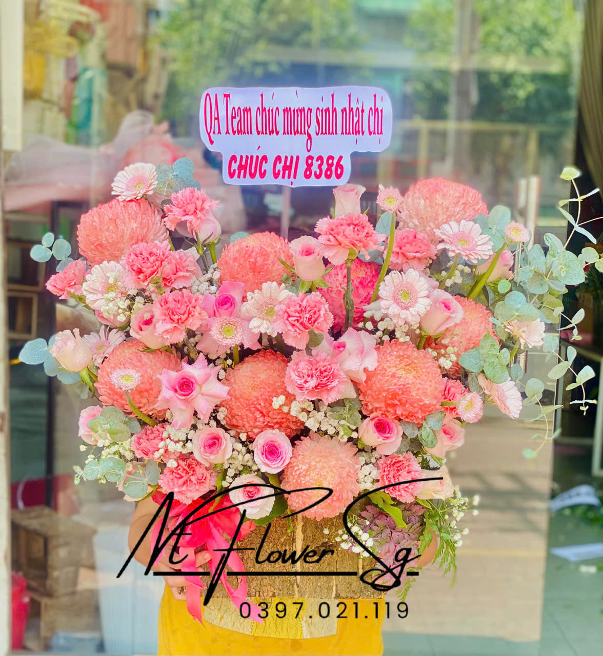 Lẵng hoa khai trương 019