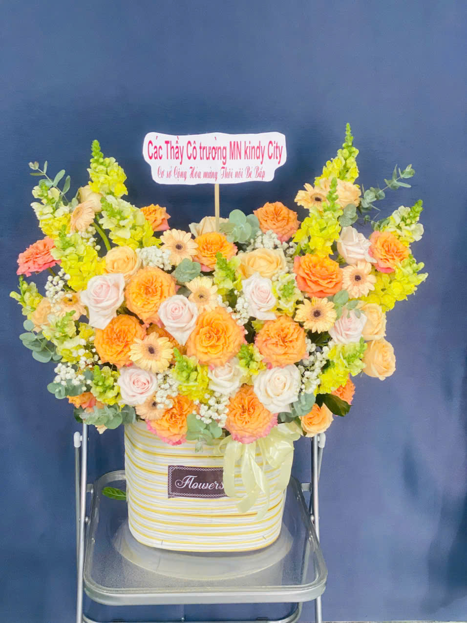 Lẵng hoa khai trương 023