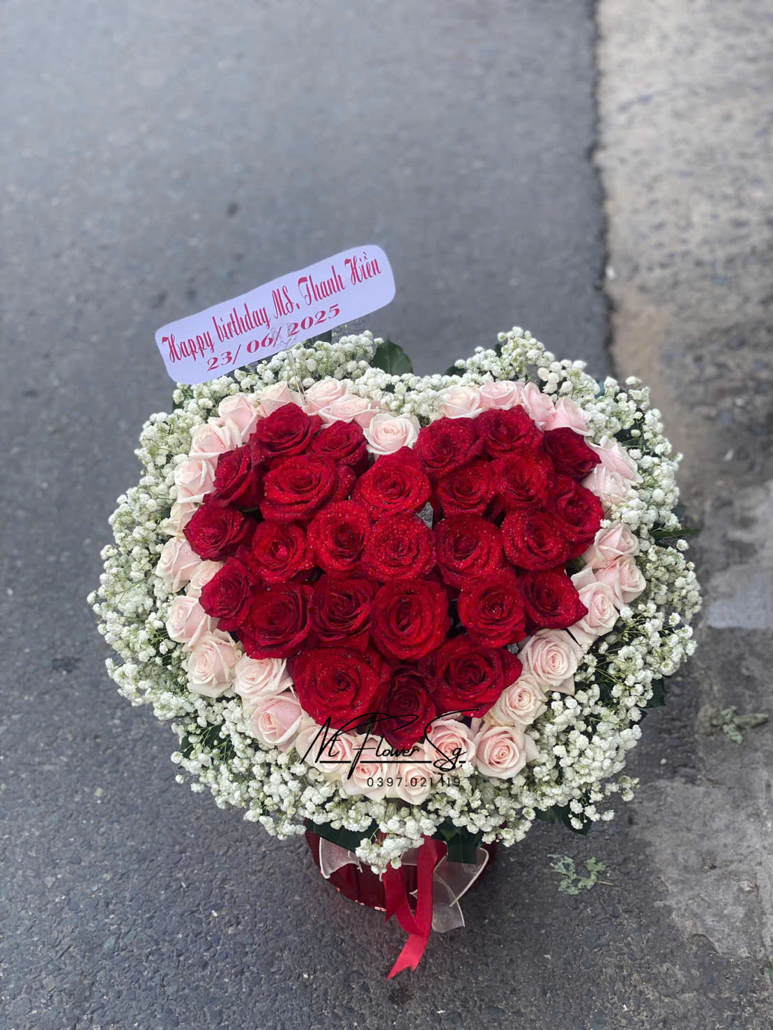 Giỏ hoa tươi 072