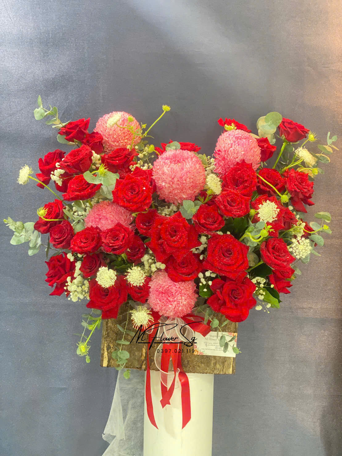 Giỏ hoa tươi 078