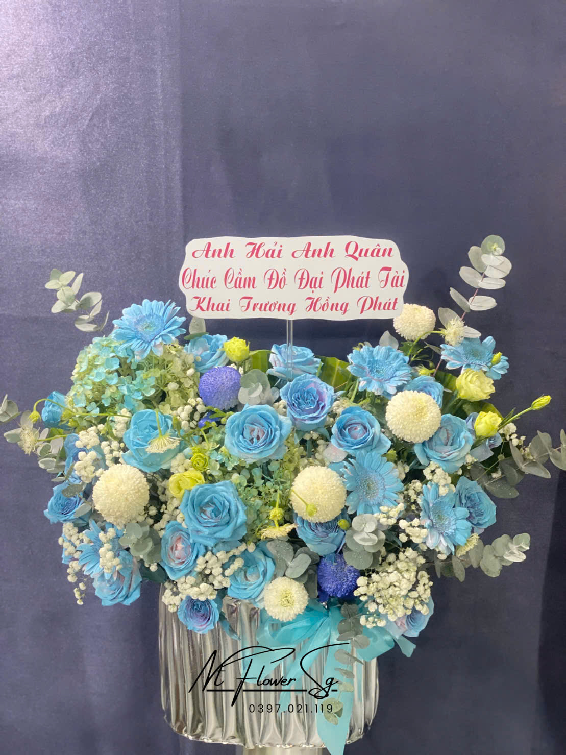 Giỏ hoa tươi 081