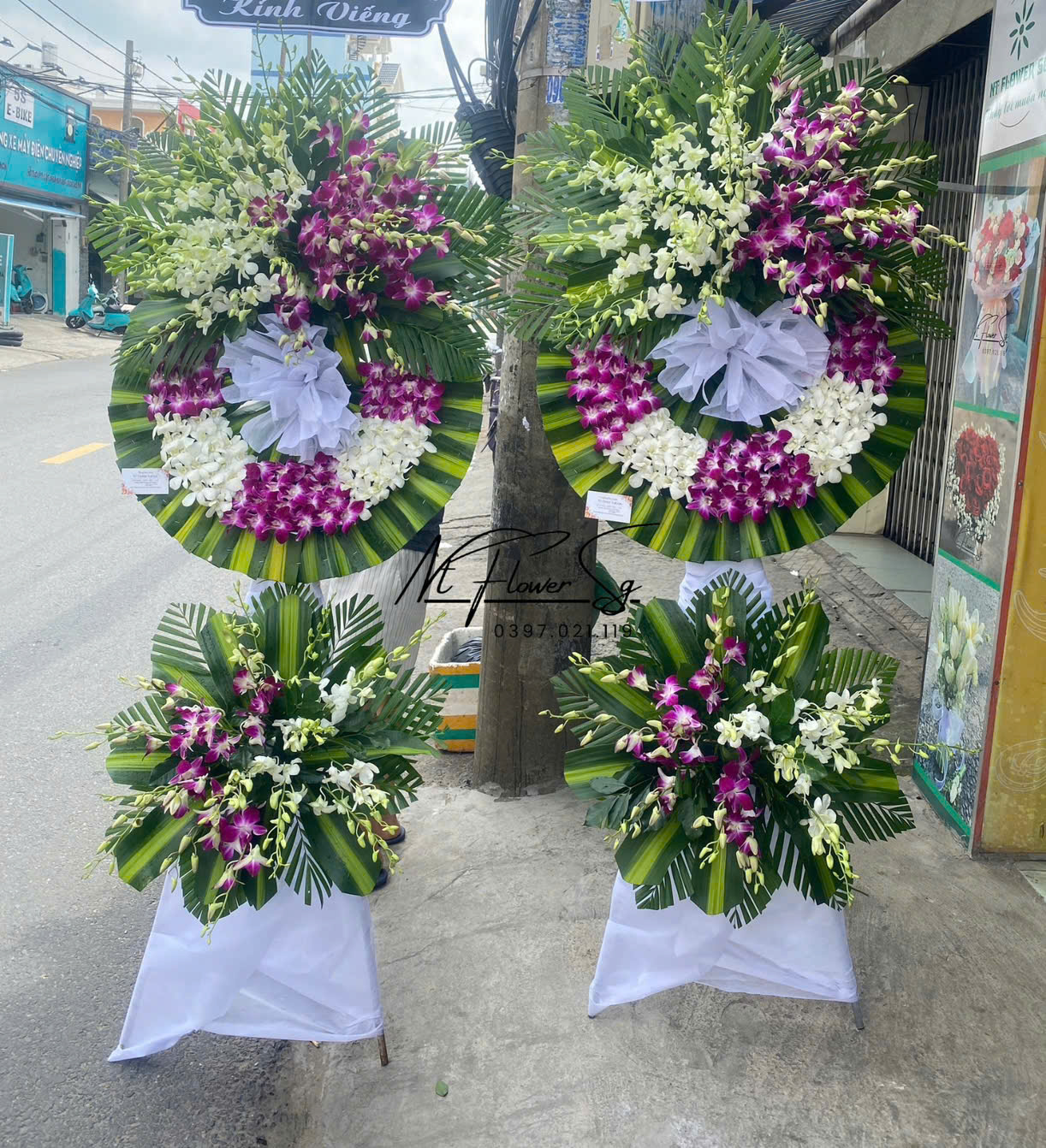 Hoa viếng đám tang 082