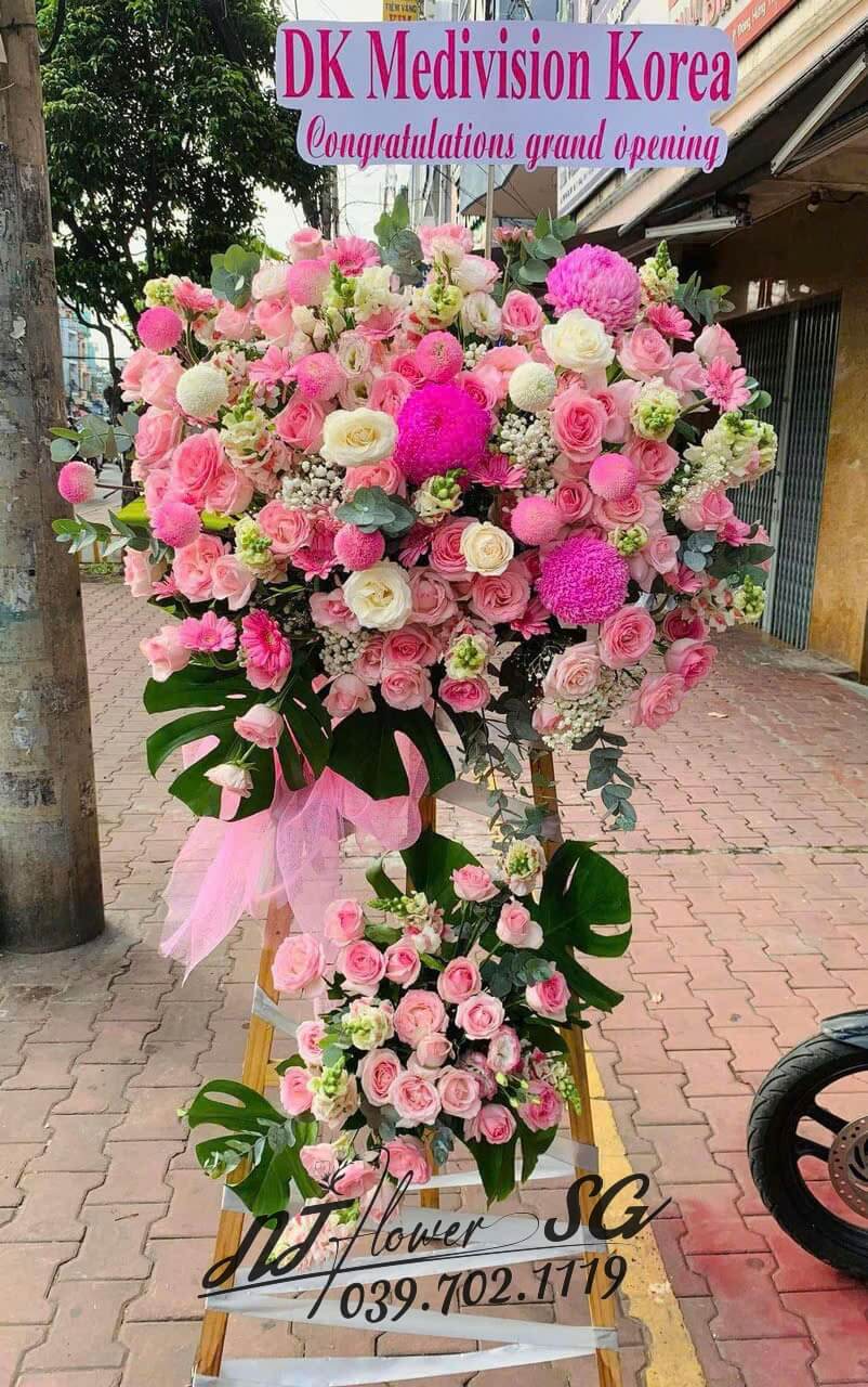 Hoa mừng khai trương 002