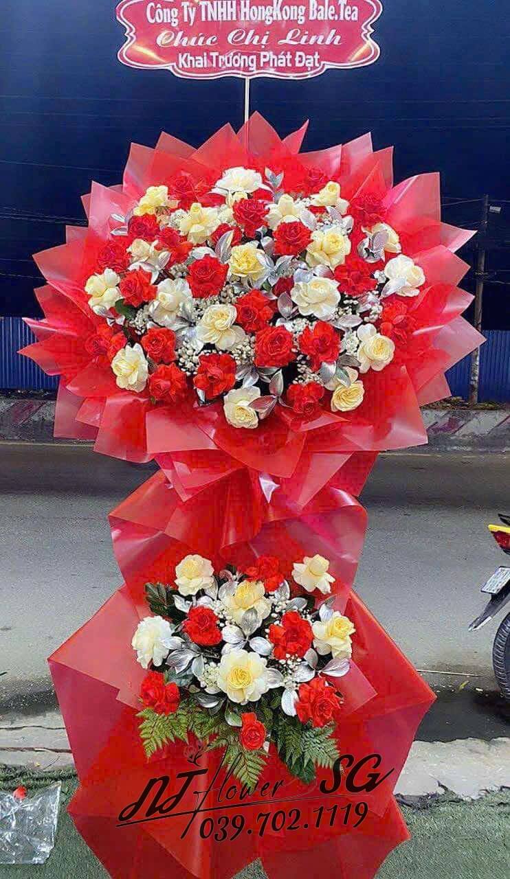 Hoa mừng khai trương 010