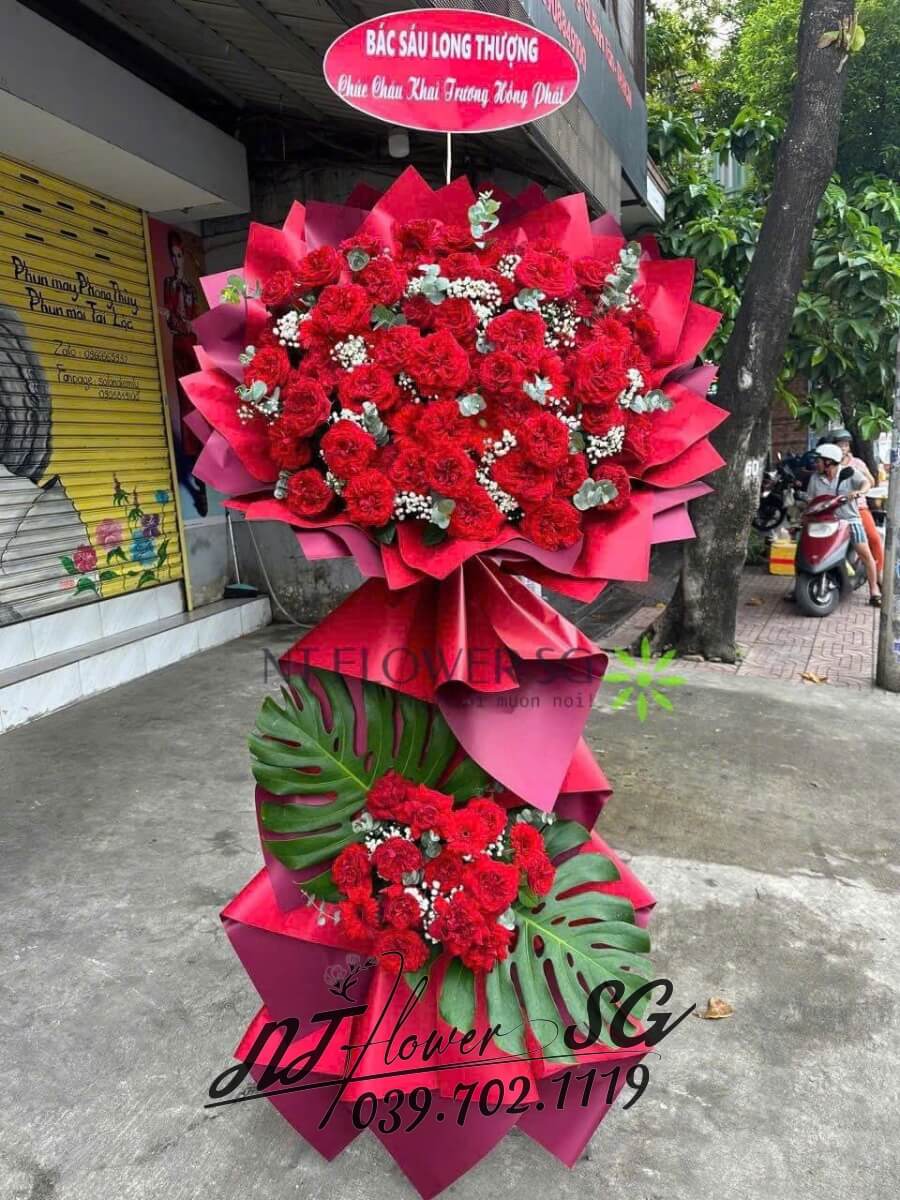 Hoa mừng khai trương 020