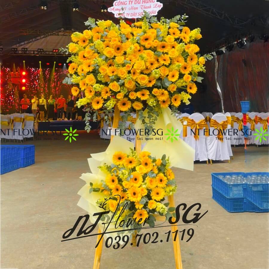 Lẵng Hoa Khai Trương 010