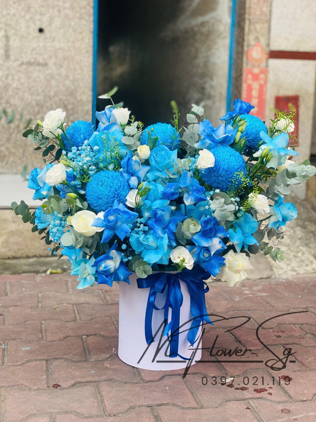 Giỏ hoa tươi 041