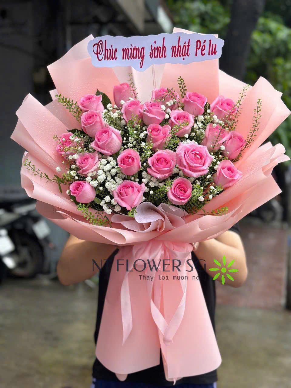 Giỏ hoa tươi 8/3 14