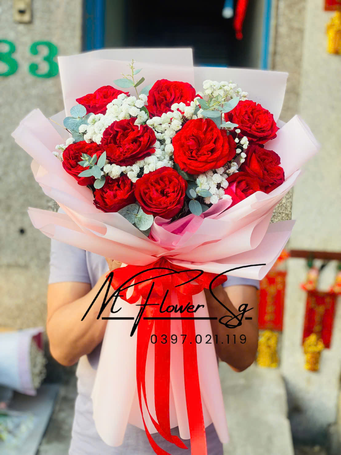 Giỏ hoa tươi 8/3 18