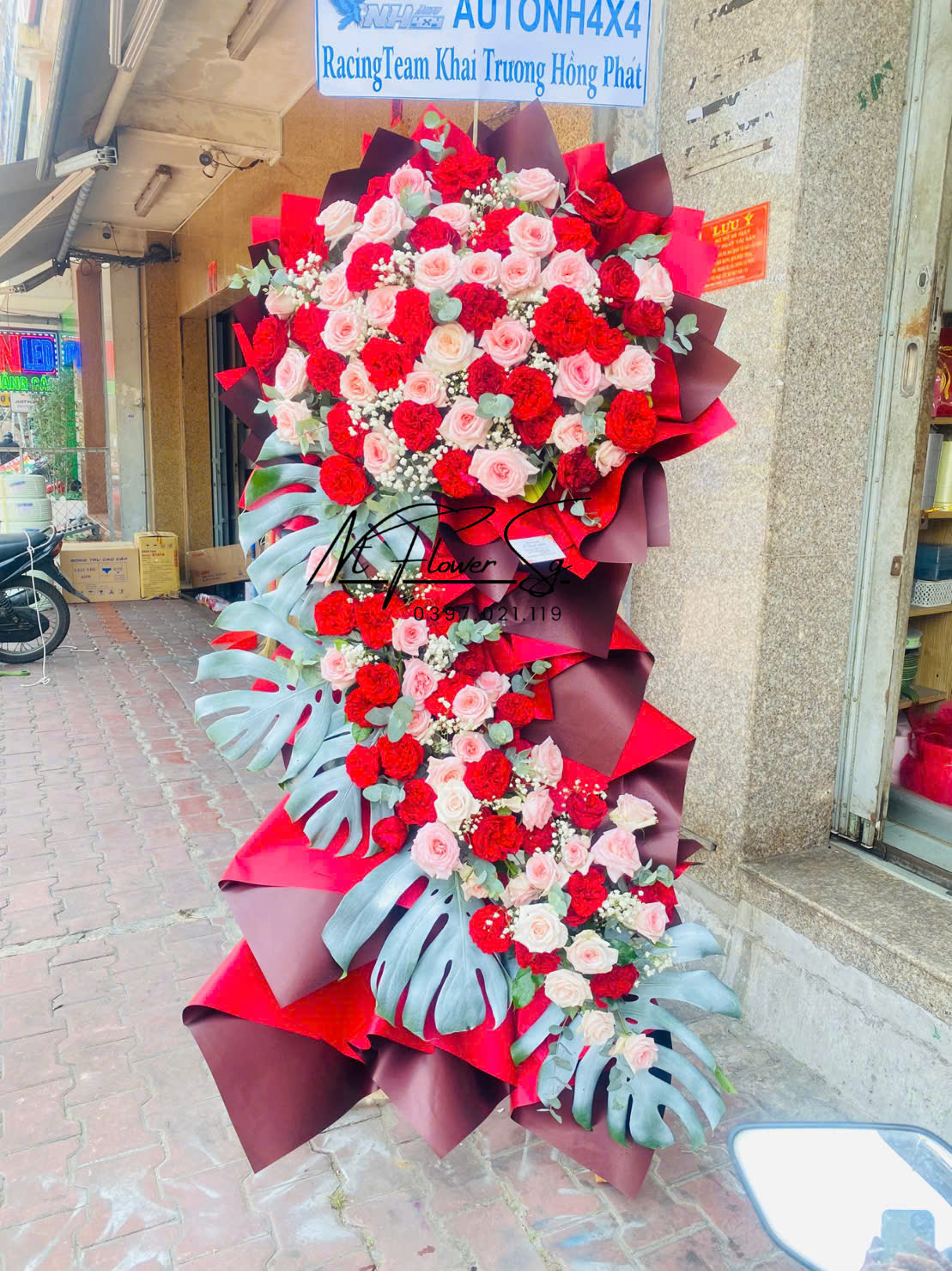 Kê hoa khai trương 035